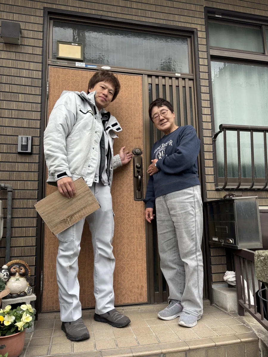 【大阪府】鍵のトラブル・防犯の作業を完了しました！
